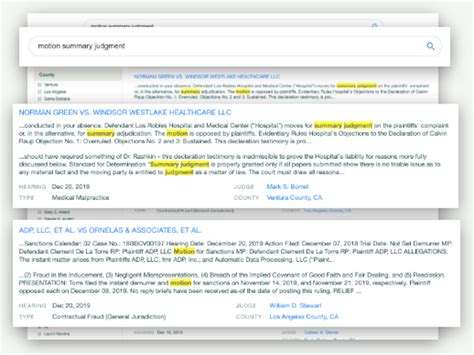 trellis law case search